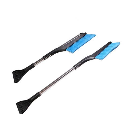 33鈥?Multi-functional Extendable Snow Brush with Aluminum Alloy Telescoping Ice Scraper for SUVs, Cars, Trucks and Vans