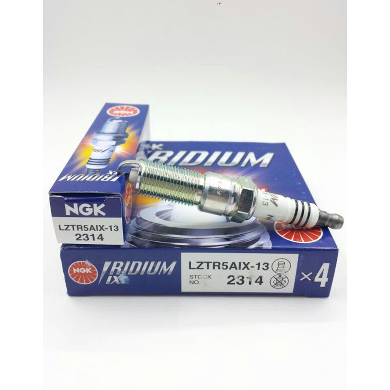 Super Free Shipping!! NGK IRIDIUM IX Spark Plug 2314 LZTR5AIX-13 LZTR5AIX13 MADE IN JAPAN. 4PCS/LOT