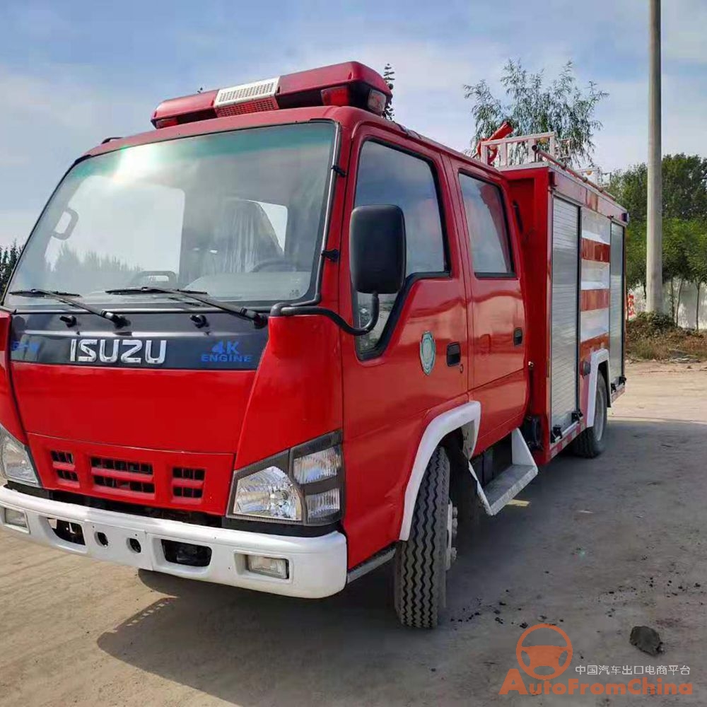 Isuzu  4Ton Water Tank Fire Truck