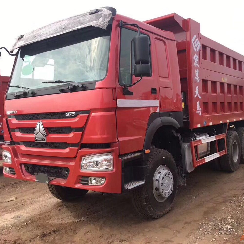 2016 Used Howo Dump Truck Tipper Truck 375 Hp