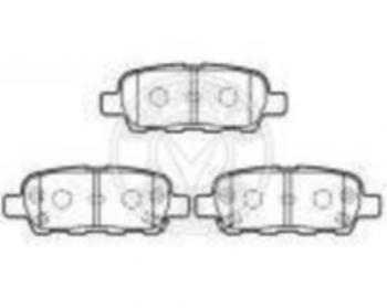 Nissan Teana 2.5 Brake Pads